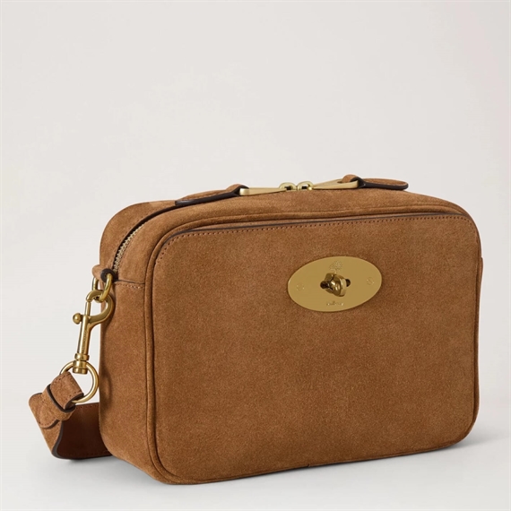 Darley Camera Bag Vintage Oak Suede